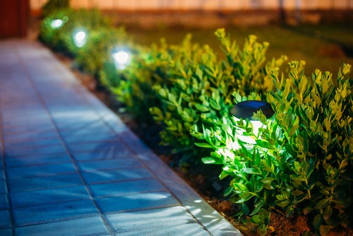 garden lighting electrician in perthshire